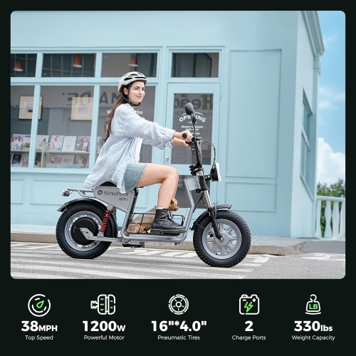 Isinwheel H7Pro Electric Scooter for Adults - Grey
