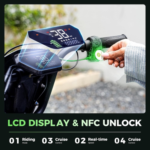 Isinwheel H7Pro Electric Scooter for Adults - Grey