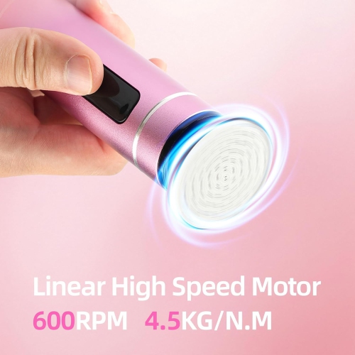 Cordless Electric Foot Callus Remover,Rechargeable Adjustable Speed Feet File,Wireless Professional Pedicure Tool for Heel Dead Skin & Calluses