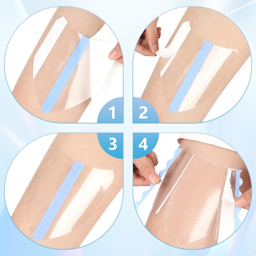 30PCS Instant Lift Patch for Legs,Nip Lift Patches Legs for Sagging Skin,Invisible Waterproof Adhesive Body Tape,Transparent Anti-Chafing Skin