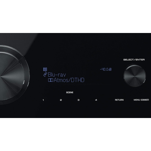 Récepteur de cinéma maison Yamaha RX 4&nbsp;A, 5,2 canaux, compatible 4K/120&nbsp;Hz, Bluetooth intégré, USB et Wi-Fi Compatible avec MusicCast et