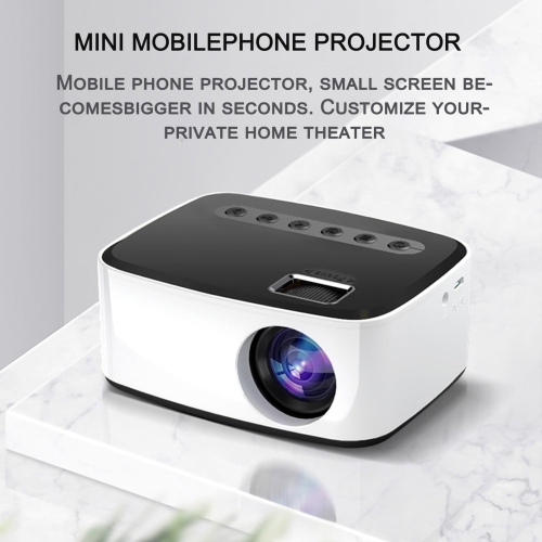 Mini LED Projector Portable Video Player Miniature Cinema 1080P HD Projection