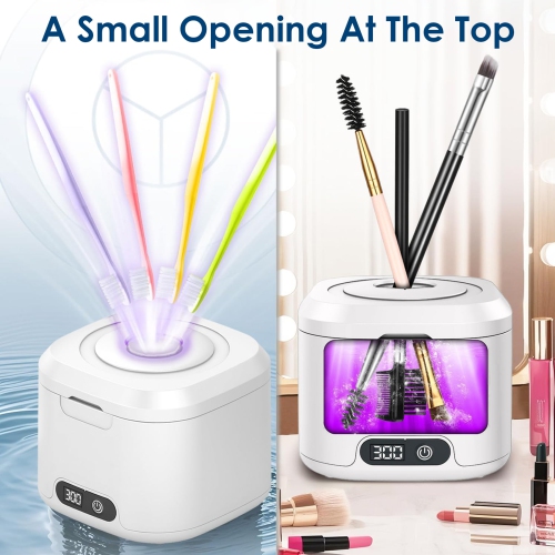 Appareil de nettoyage à ultrasons dentaires - Dental Cleaning Pod pour les dentistes, les protège-dents, l'alignement, la protection de nuit, les