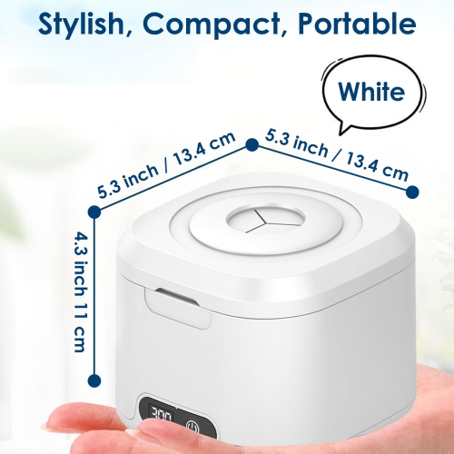 Appareil de nettoyage à ultrasons dentaires - Dental Cleaning Pod pour les dentistes, les protège-dents, l'alignement, la protection de nuit, les