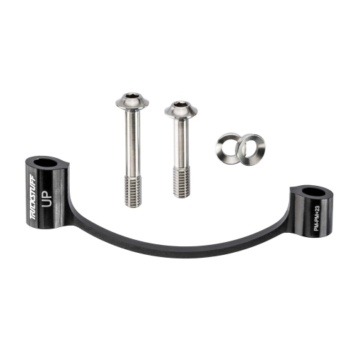 TRICKSTUFF : ADAPTER P-M 180 TO 203 & 200 TO 223 BLK : BLACK :