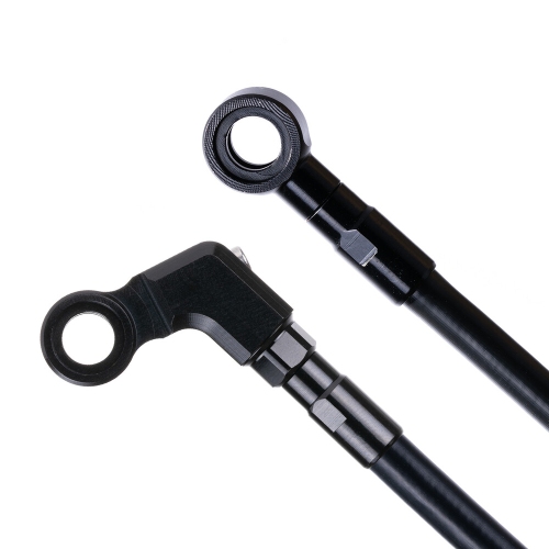 TRICKSTUFF&nbsp;: KIT DE FLEXIBLE ANGLED NOIR/BANJO KEV NOIR 1700 MM&nbsp;: NOIR&nbsp;: