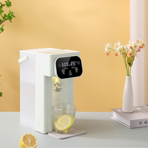 Distributeur d'eau chaude intelligente à écran vert double – Volume de rinçage précis à 8 vitesses, 12 réglages de température, filtre au charbon