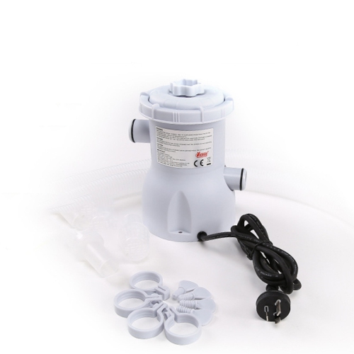 GREEN SCENIC  High Efficiency Pvc Water Filter Pump - Environmentally Friendly, Low Energy Consumption, Home Outdoor Pool Cleaning Circulation Pump