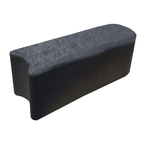TIERRA VERDE  12In L X 4In H X 4In D Stomp Garden Edge & Border In Black, 12-Pack