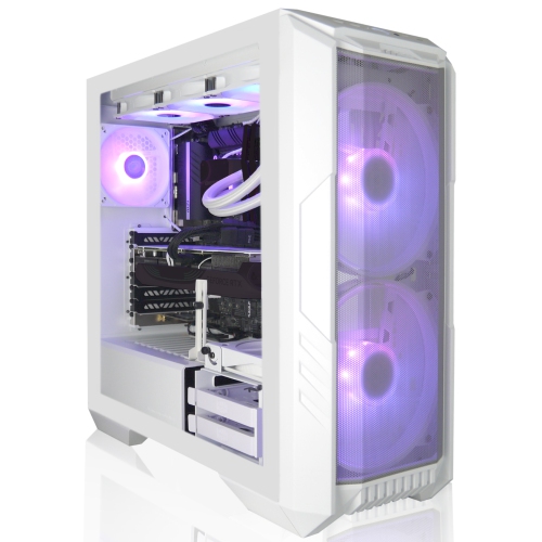 Ordinateur de jeu Zonic – AMD Ryzen 7 7700X d'refroidissement liquide, GeForce RTX 5060 Ti GDDR7 DLSS – Performance alimentée par l'IA, DDR5