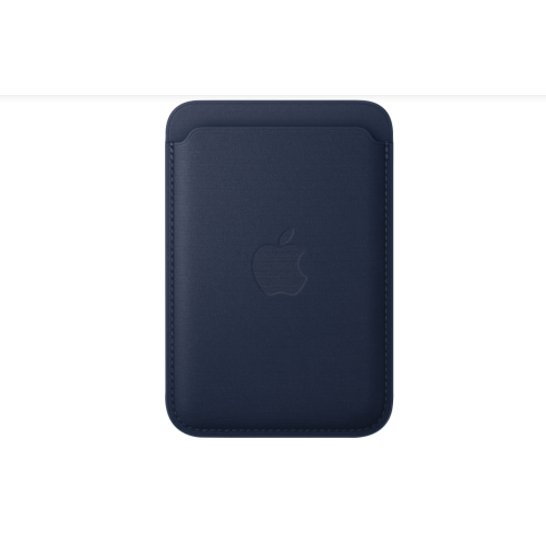 Refurbished Apple FineWoven Wallet Case with MagSafe for iPhone 16 - Deep Blue MA6X4ZM/A