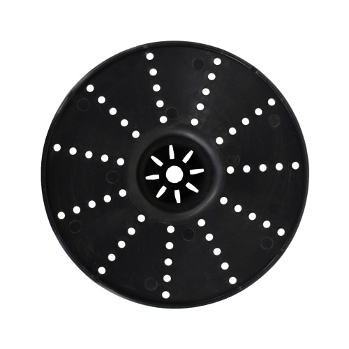 Grande jardinière ronde ronde ronde ronde à arrosage automatique Aria classique W x 20&nbsp;po H de 12&nbsp;po, intérieure/extérieure, noire