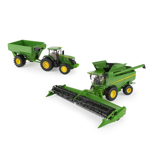 1:32 John Deere Grain Harvesting Set
