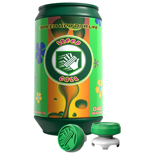 Manchons de performance Call of Duty Speed Cola de KontrolFreek avec canette de collection pour Xbox