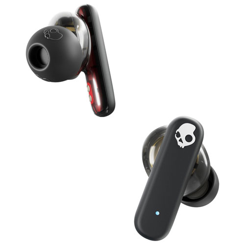 Écouteurs boutons 100 % sans fil à isolation sonore Smokin' Buds de Skullcandy - Minuit
