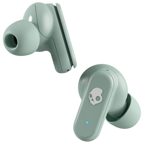 Écouteurs boutons 100 % sans fil à isolation sonore Dime 3 de Skullcandy - Sauge