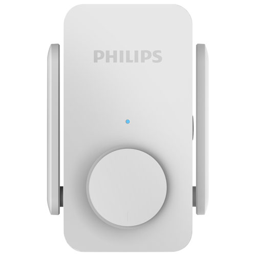 Sonnette vidéo sans fil à deux caméras 2K série 7000 de Philips - Noir