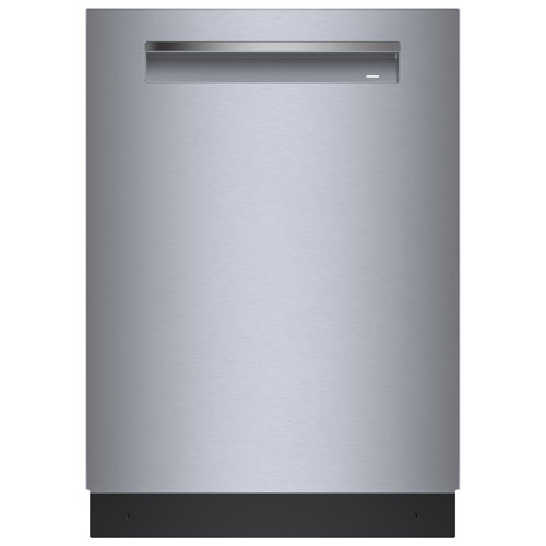 Bosch 800-Series 24" 42dB Built-In Dishwasher w/ Stainless Steel Tub & Third Rack (SHP78DM5N) - Stainless