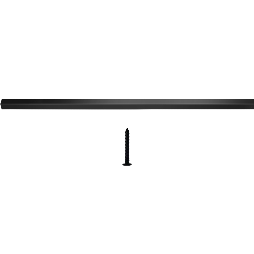 VEVOR 101 Pack Deck Balusters, Metal Deck Spindles, 26"x0.75" Baluster with Screws, Aluminum Alloy Deck Railing for Wood and Composite Deck, Square