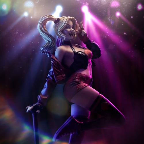 DC Comics - Harley Quinn - Gotham City Sirens - Art Scale 1/10