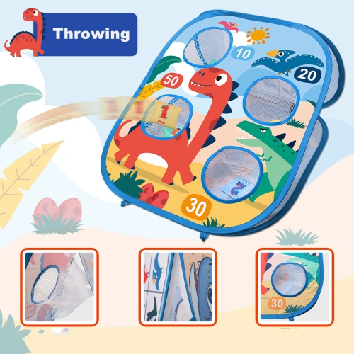 Jeu de poches pour enfants de 3 à 8 ans, jeux de poches pour enfants, jeux d'intérieur et d'extérieur, cadeau d'anniversaire pour filles