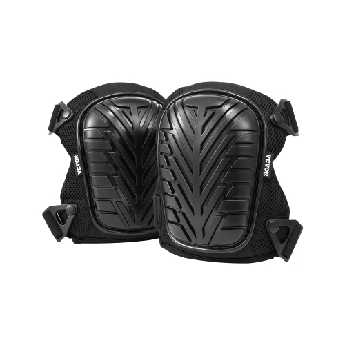 VEVOR Knee Pads for Work, Heavy Duty Construction Knee Pads with Adjustable Straps & Rivets, Thick Gel Knee Pads with Foam Cushion for All-Round Knee