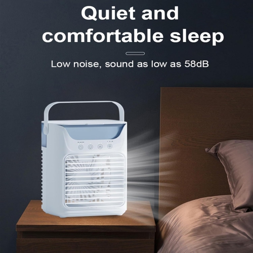 Portable Air Conditioner Fan,3 Wind Speeds Evaporative Personal Air Cooler,Portable AC with Water Tank,Mini Air Conditioner for Car Home Camping