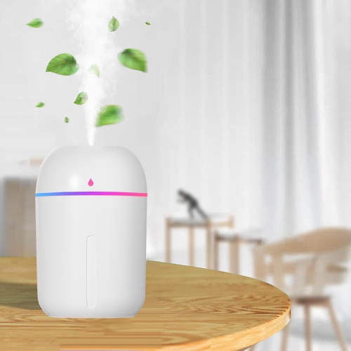 Small Humidifier for Plants,Portable Humidifiers for Bedroom Personal Desktop Mini 330ML Humidifier,USB Humidifiers for Office Car Travel