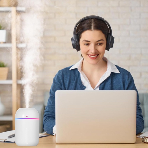 Small Humidifier for Plants,Portable Humidifiers for Bedroom Personal Desktop Mini 330ML Humidifier,USB Humidifiers for Office Car Travel