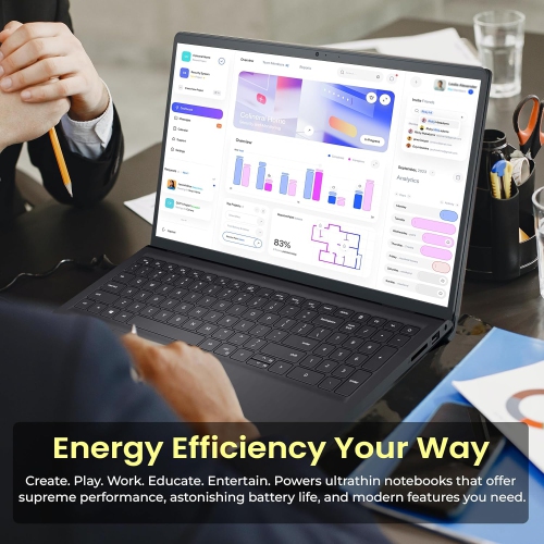 Open Box - Dell Inspiron 15 3520 15.6" FHD Touch Laptop, Intel i7-1255U Processor, 2TB PCle SSD, 32GB RAM, Intel Iris Xe Graphics, Num Pad, Camera,