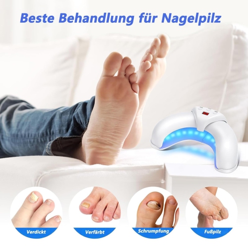 Appareil de luminothérapie, dispositif de traitement des ongles champignons, dispositif laser froid Onychomycose très efficace pour le nettoyage et