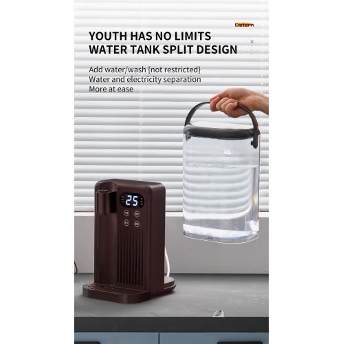 3L Capacity Smart Water Heater - 3 Seconds Convenient Instant Water Heater, 2000W, 12 Adjustable Temperature and Water Volume, Suitable for