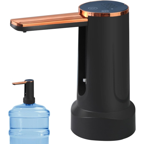 Portable folding water pump - 1200mAh battery, table and bucket dual use, intelligent quantitative, electric water filling, suitable for home/office