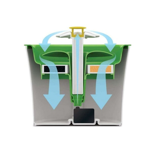 1.6L Silent Cat Drinker – Safe Automatic Drinking Machine, Triple Filtration, Protects Cat’s Whiskers, Hygienic Design, Easy to Clean