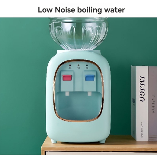 Warm and hot portable water dispenser - light weight, low noise, leak-proof, space saving, 304 stainless steel interior, suitable for home/office