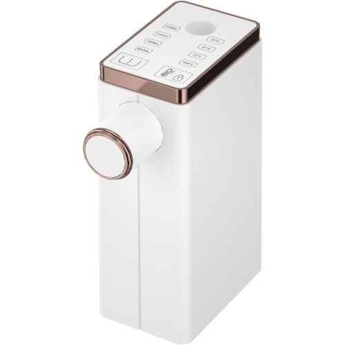 2100W Mini Water Heater – 3 seconds instant heating, fast water heating, 4 temperature settings, child lock smart safety function and portable