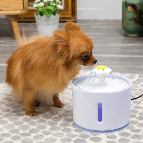 Silent Automatic Pet Drinking Fountain - Smart LED Indicator, Antibacterial PP Material, Low Noise Pump, Easy-to-Clean Design