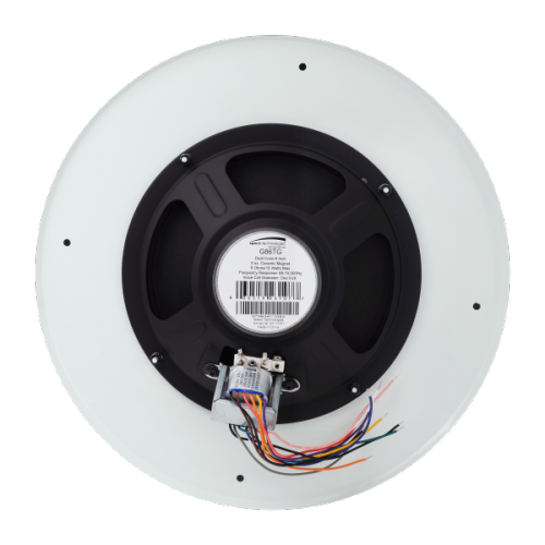 Speco SPE86T 8" 10W 70/24v Ceiling Speaker with Transformer, White