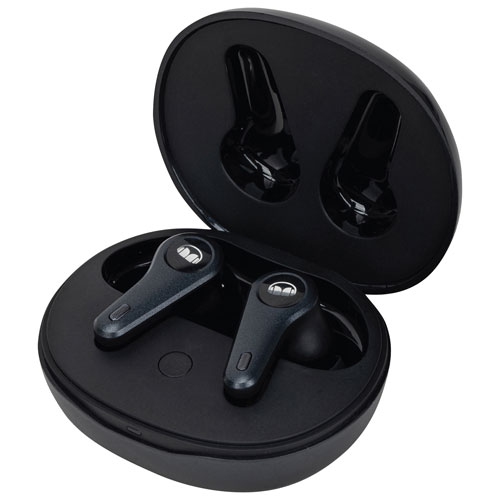 Brand New - Monster Clarity 8.0 ANC In-Ear Noise Cancelling True Wireless Earbuds - Dark Blue/Black