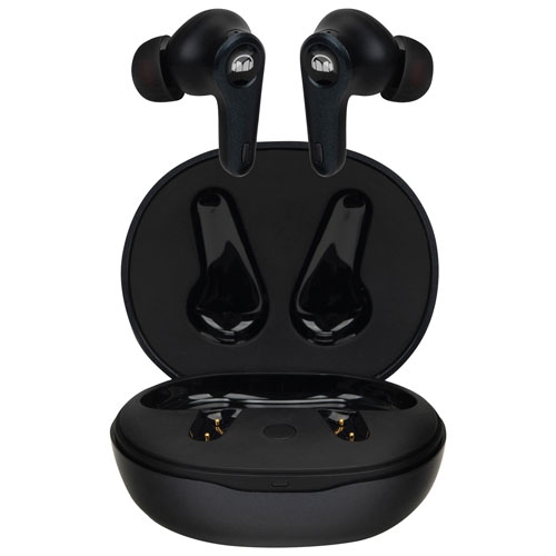 Brand New - Monster Clarity 8.0 ANC In-Ear Noise Cancelling True Wireless Earbuds - Dark Blue/Black