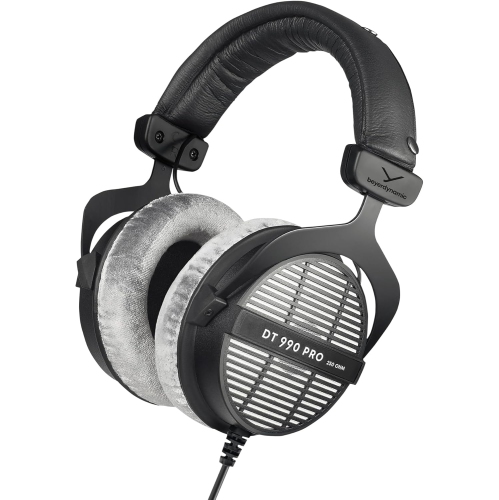 beyerdynamic DT 990 PRO open Studio Headphone for professional mixing, mastering and editing - Open Box