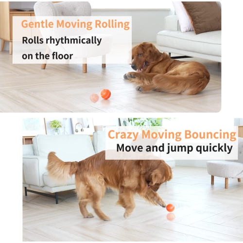 Interactive Dog Toy Ball with Remote Control,Active Rolling Ball for Dogs, Ball for Small Medium Large Dogs