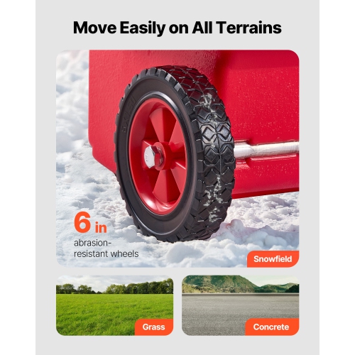 VEVOR 16 Gallon Fuel Caddy,Portable Fuel Tank with 12V DC 2.5 GPM Electric Fuel Transfer Pump, 4 ft Delivery Hose & Auto-Stop Sensor Nozzle, Tank