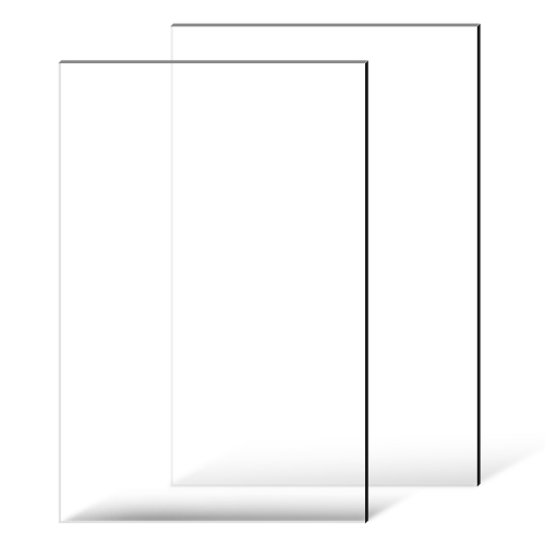 VEVOR 2-Pack Plexiglass Acrylic Sheet,Plastic, 24 x 36 Inch 1/4 Inch Plastic Cast Transparent Glass for Crafting Projects,Replacement Picture Frame