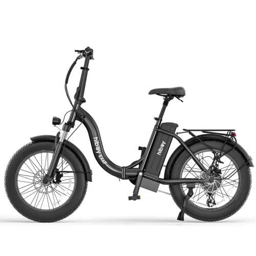 Vélo électrique pliable Hiboy EX6F pour adultes, moteur 750&nbsp;W Peak, gros pneus 20*4, batterie amovible 48&nbsp;V 14,5AH, autonomie maximale de