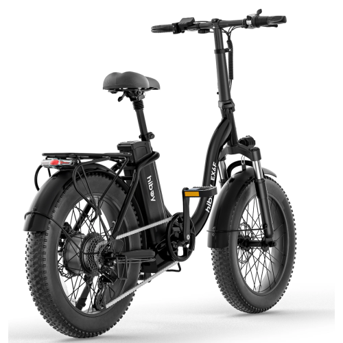 Vélo électrique pliable Hiboy EX6F pour adultes, moteur 750&nbsp;W Peak, gros pneus 20*4, batterie amovible 48&nbsp;V 14,5AH, autonomie maximale de