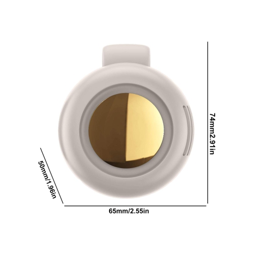 Whirlwind Leafless Fan, Mini Whirlwind Fan for Waist Clip Fan, USB Charging Silent Portable Mini Fan For Home And Outdoor Travel