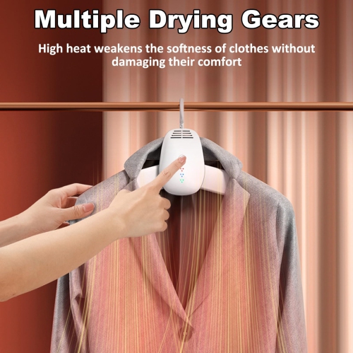 Sèche-linge, Suspenderie Sécheuse Stérilisation UV Portatif Travel Home Business Mini Chaufferette pliante pour appartements/VR