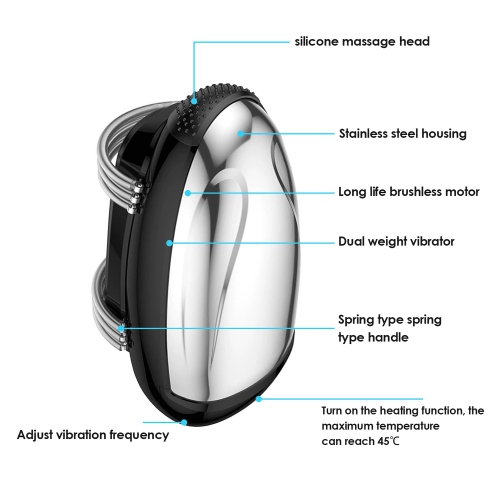 Barber Massager , Handheld Head Massager Professional Cord Cordless Electric Massager Relaxation Men's Barberology Massager