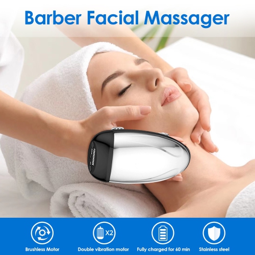 Barber Massager , Handheld Head Massager Professional Cord Cordless Electric Massager Relaxation Men's Barberology Massager